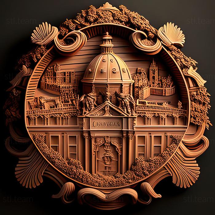 3D модель Святий Престол список Ватикан (STL)